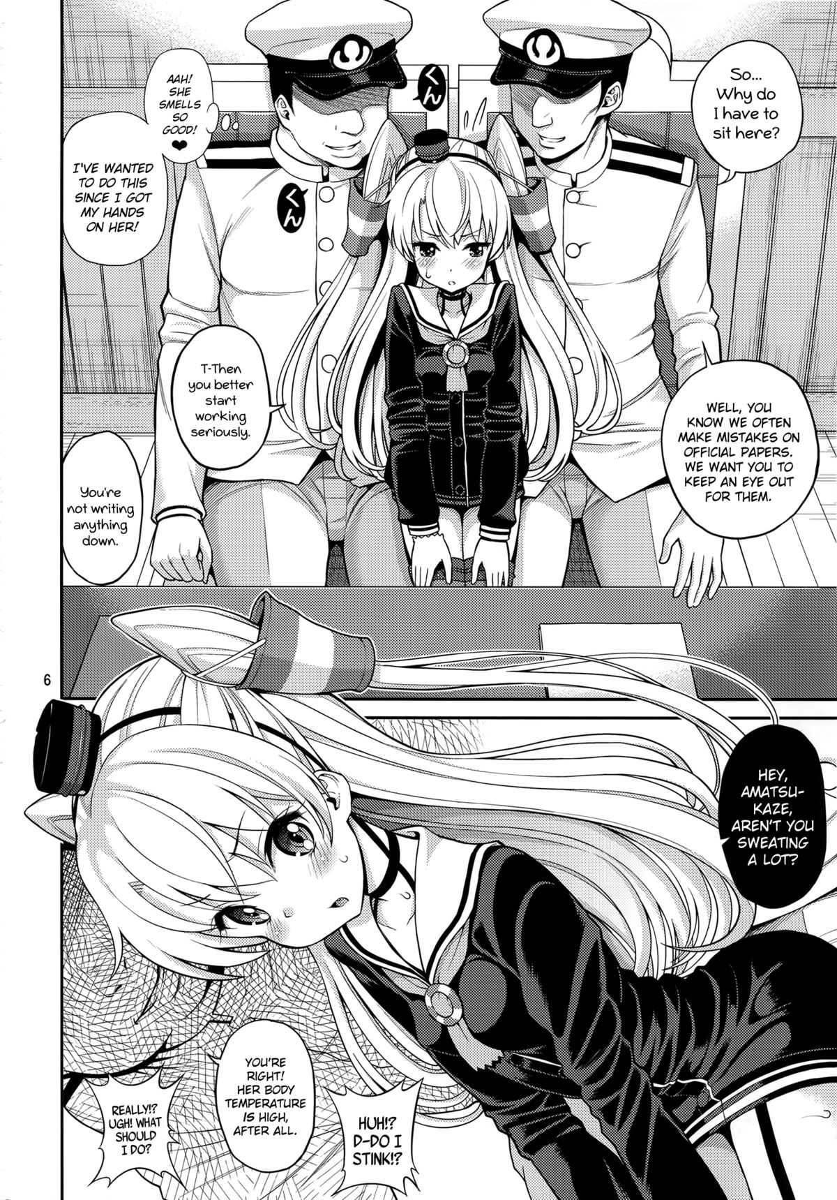 Amatsukaze-chan Asekkaki | Amatsukaze Sweats a Lot   =TV= page 5 full
