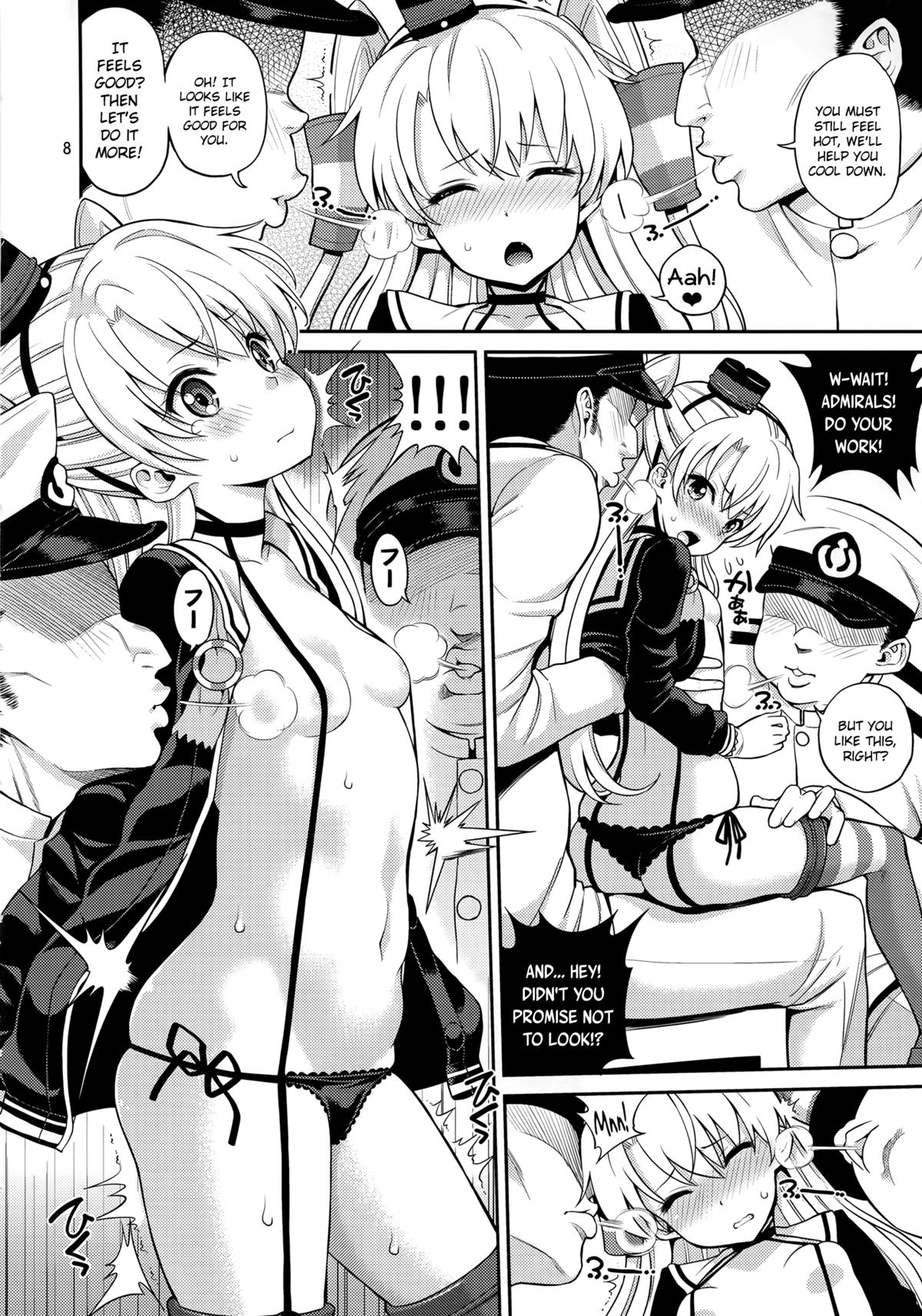Amatsukaze-chan Asekkaki | Amatsukaze Sweats a Lot   =TV= page 7 full
