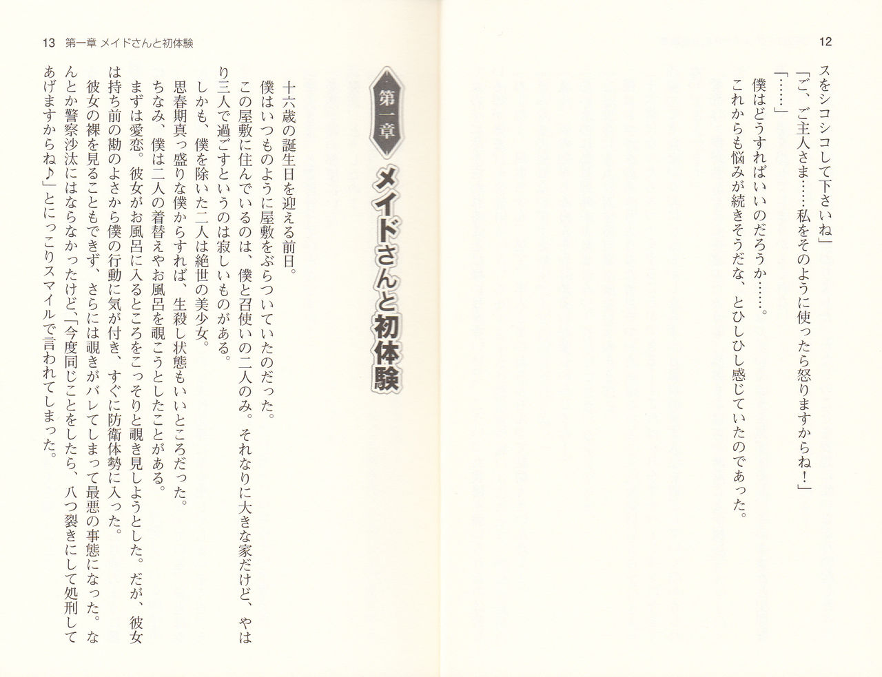 Maid to Onnashitsuji wo Shiiku Choukyou! page 9 full