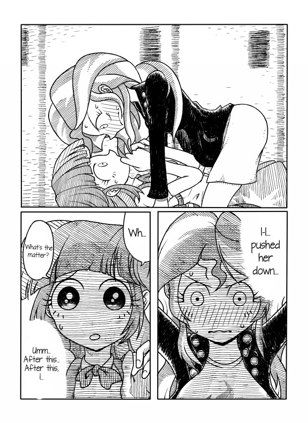 Twi to Shimmer no Ero Manga | The Manga In Which Sunset Shimmer Takes A Piss page 3 full