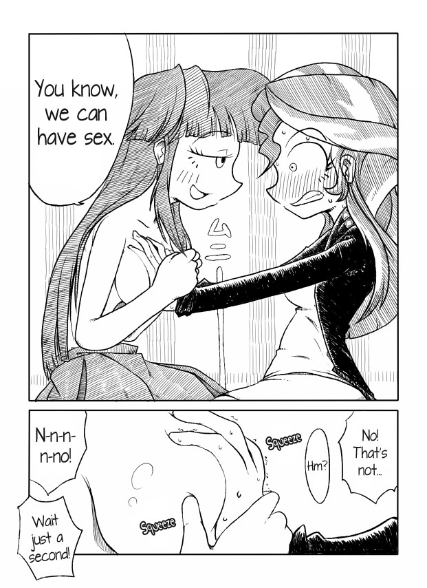 Twi to Shimmer no Ero Manga | The Manga In Which Sunset Shimmer Takes A Piss page 7 full