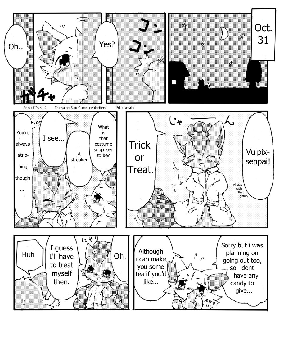 Halloween cartoon page 2 full