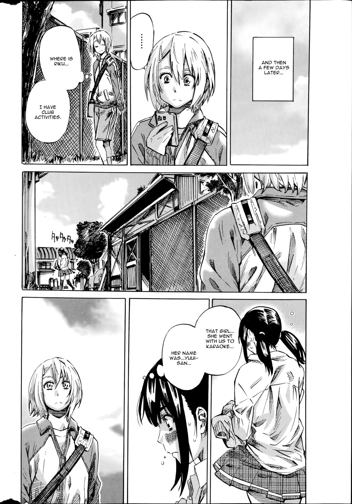 Yuri Zuki Kanojo wa Yuri Kanojo ga Dekinai Ch. 3 page 6 full
