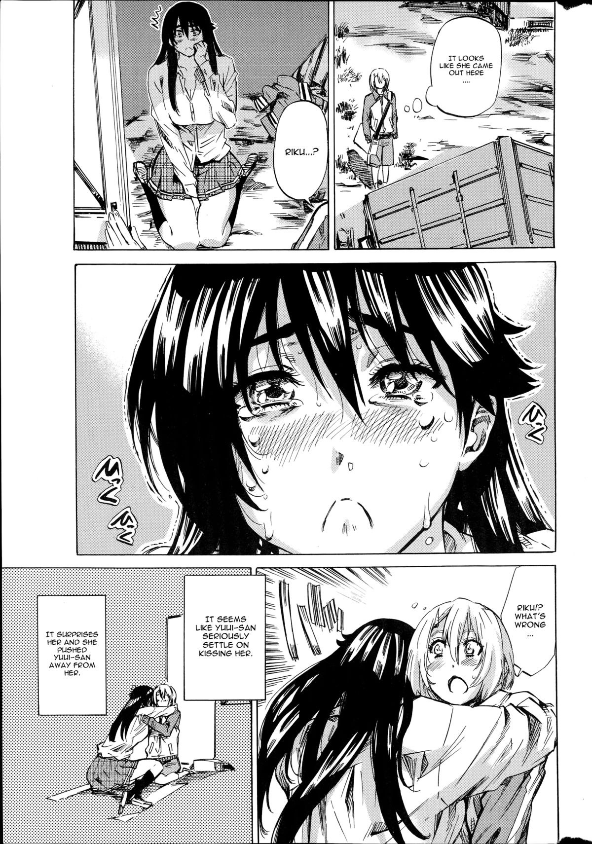 Yuri Zuki Kanojo wa Yuri Kanojo ga Dekinai Ch. 3 page 7 full