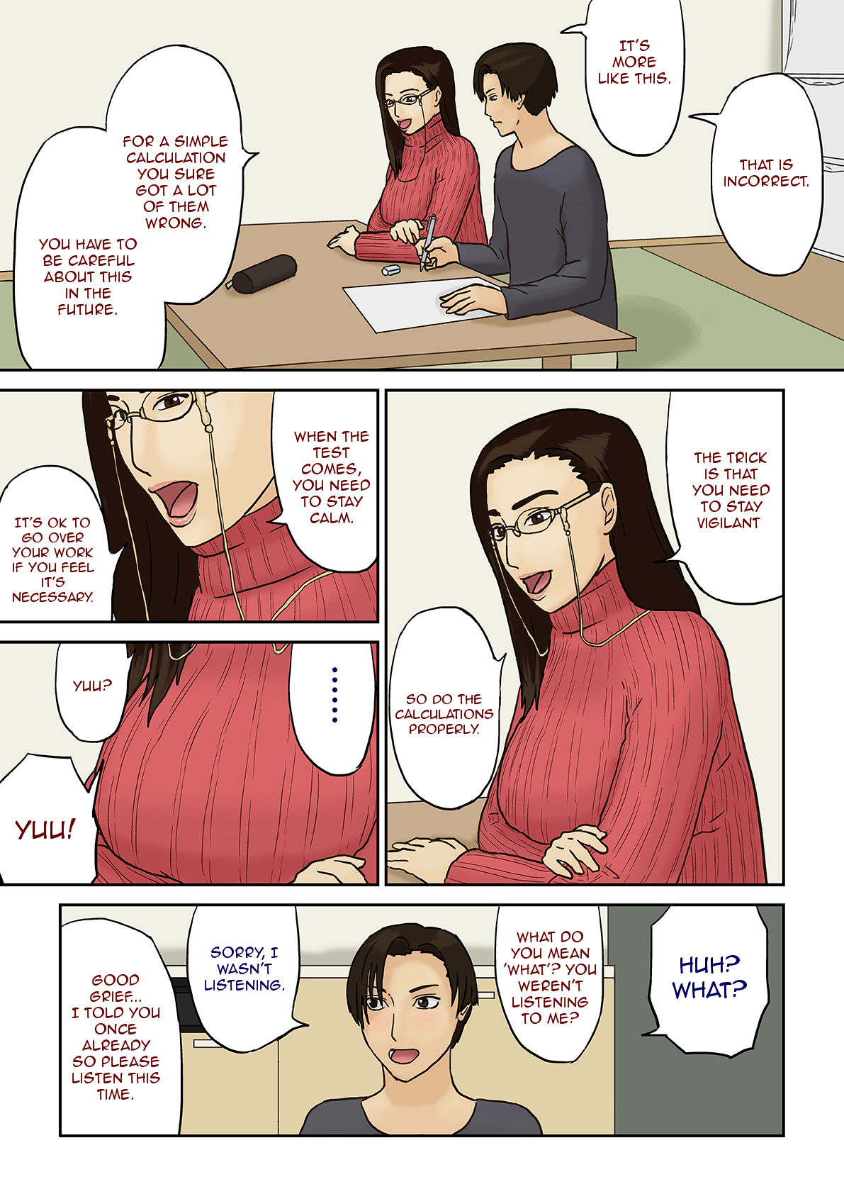 Suiminyaku to Boshi Kan | Seducing Mother with sleeping medication page 2 full