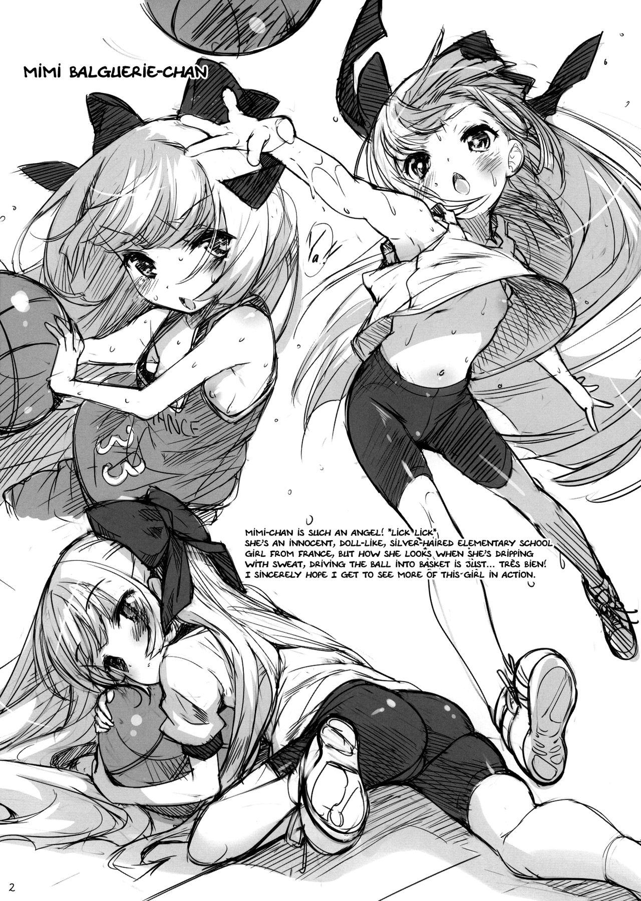 Ro-Kyu-Bu! Doodle Book page 2 full