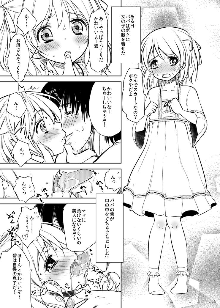 Mahou Shoujo kei Shounen Soushuuhen + Papa wa Josou Shita Boku ga Suki Mitai page 8 full