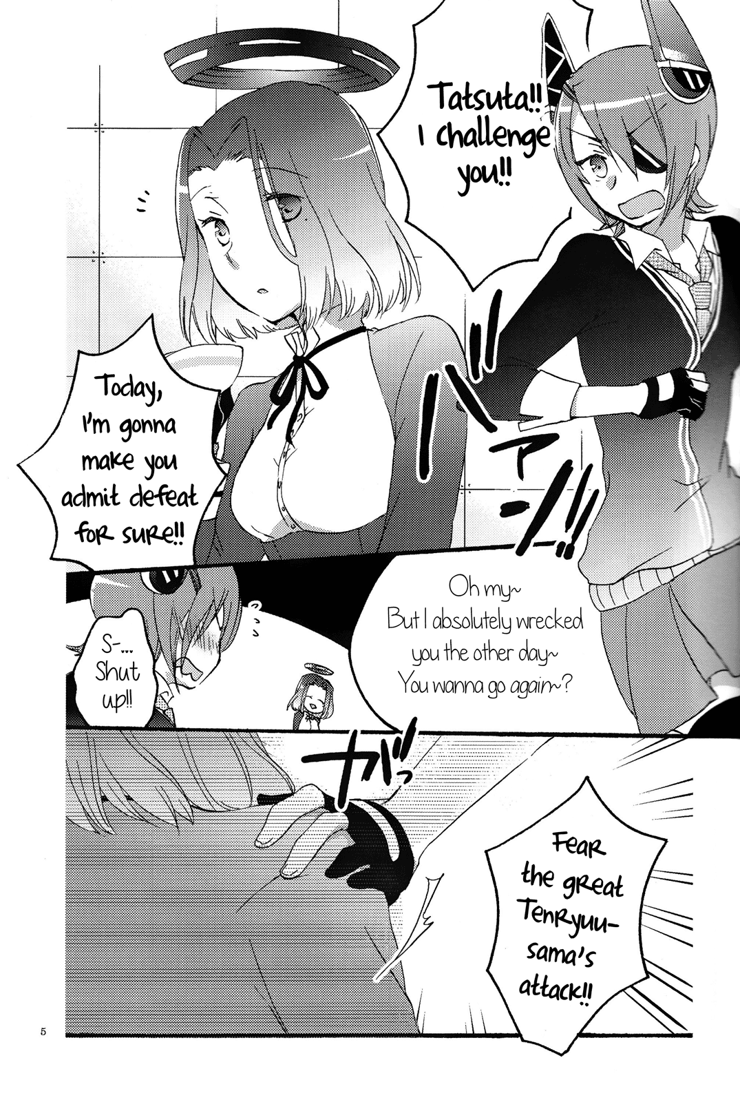 Tentatsuta Teishoku Okawari! | Tenryuu x Tatsuta Set Meal - Seconds! page 4 full