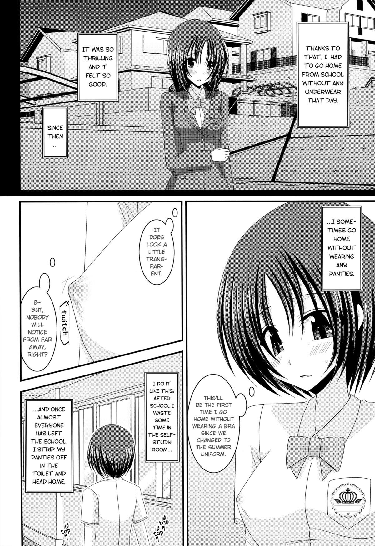 Roshutsu Shoujo Nikki 5 Satsume | Exhibitionist Girl Diary Chapter 5 page 6 full