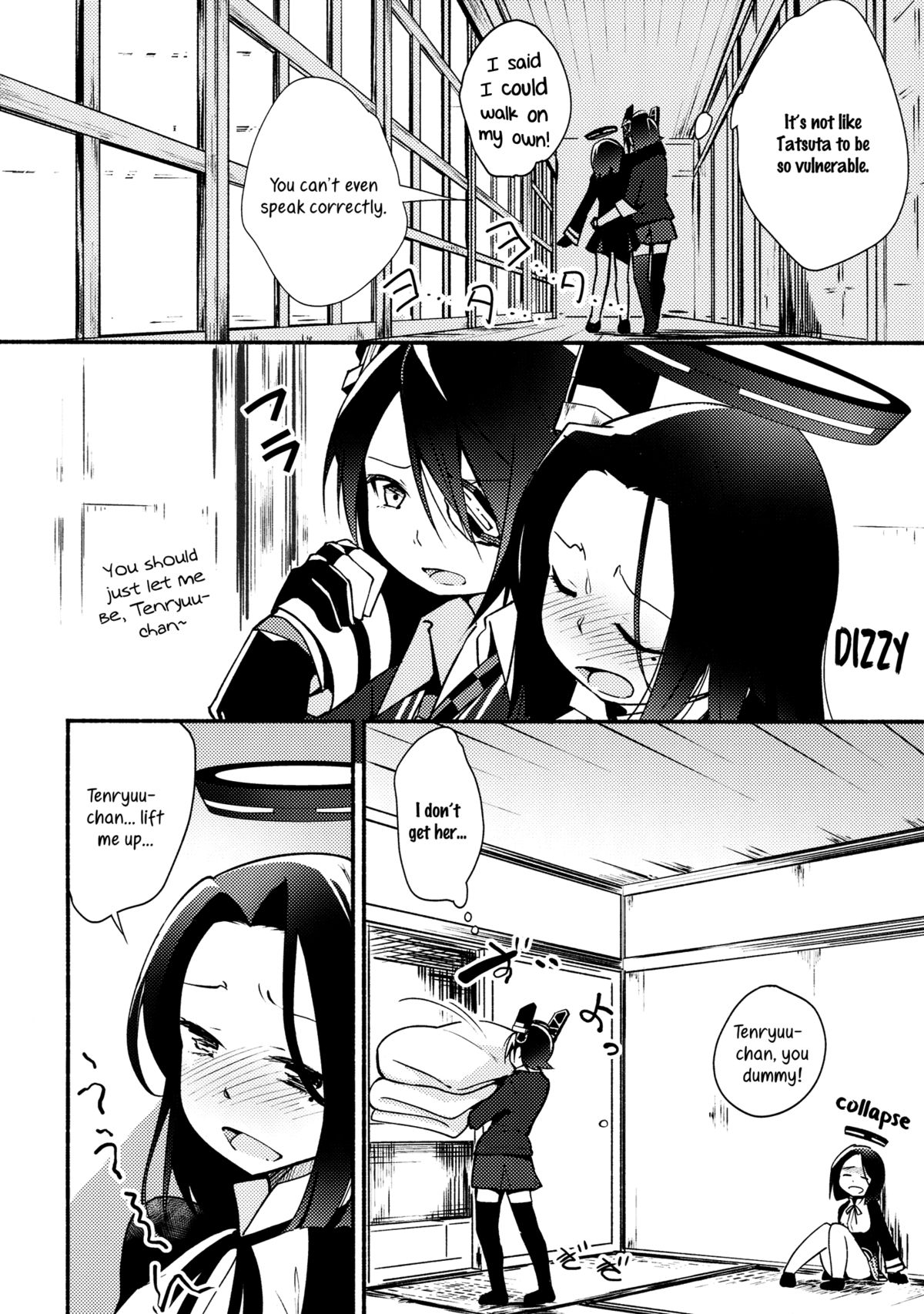 Tenryuu-chan wa Yasashii Kara | Because You're Kind, Tenryuu-chan page 3 full