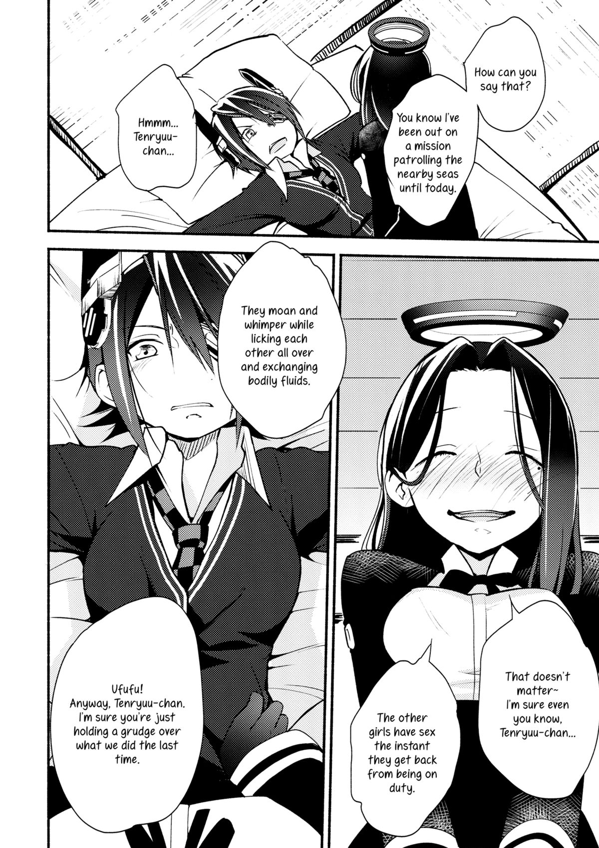 Tenryuu-chan wa Yasashii Kara | Because You're Kind, Tenryuu-chan page 7 full