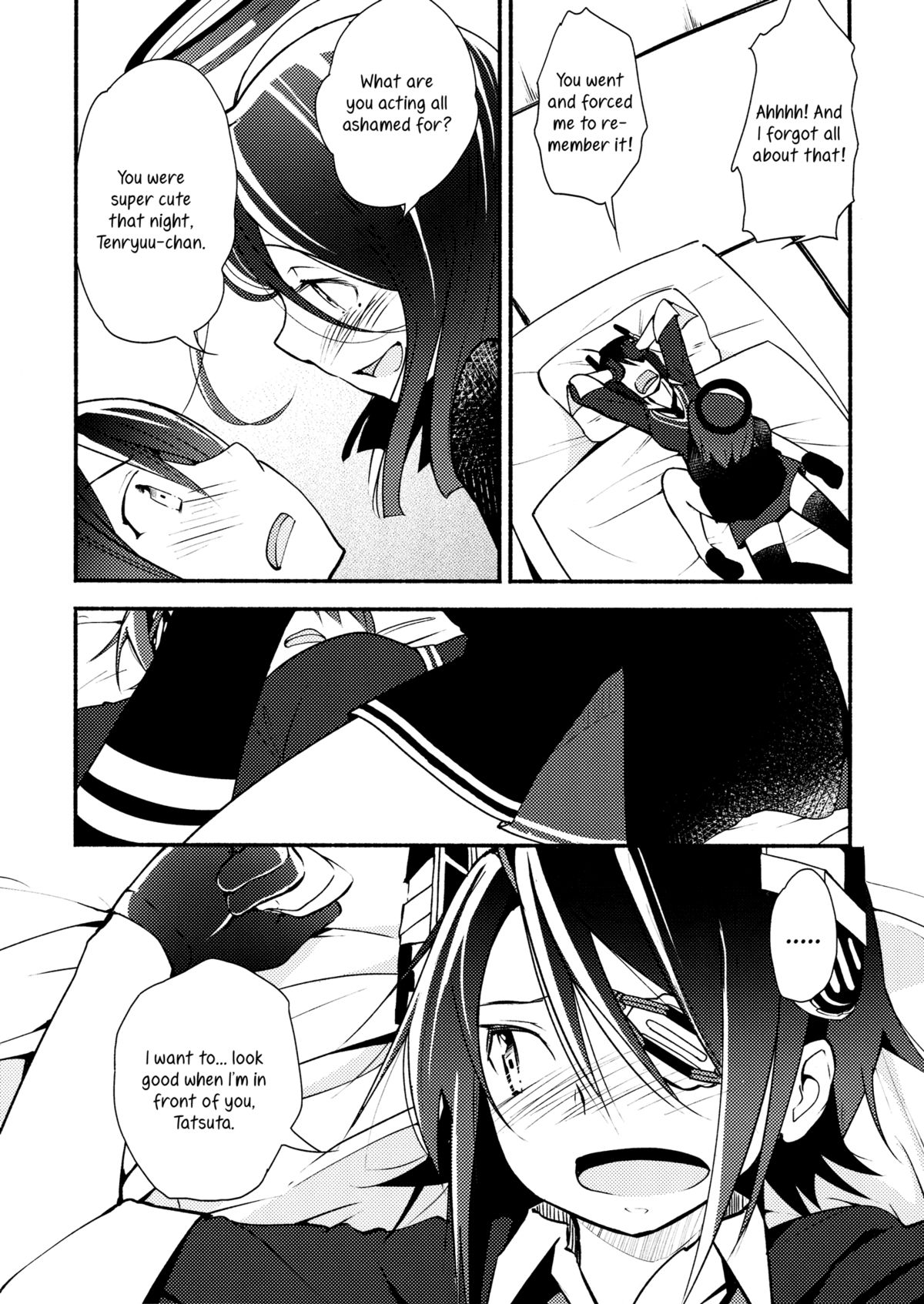 Tenryuu-chan wa Yasashii Kara | Because You're Kind, Tenryuu-chan page 9 full