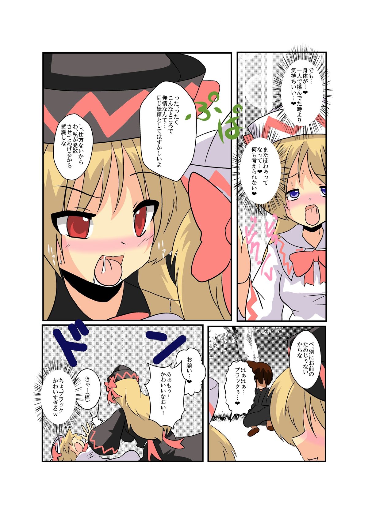 Touhou TS monogatari ~ Lily White-hen ~ page 10 full