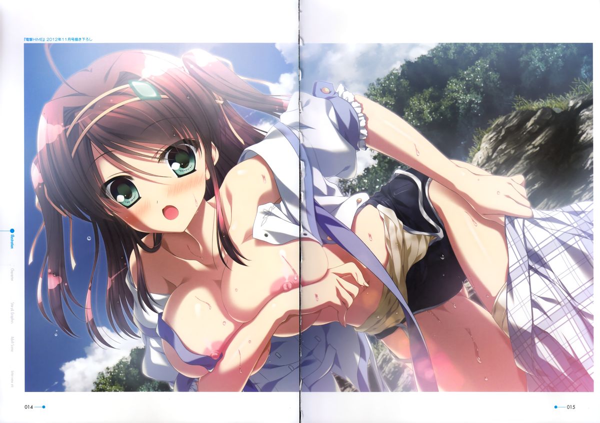 Natsuzora no Perseus Visual Fan Book page 10 full