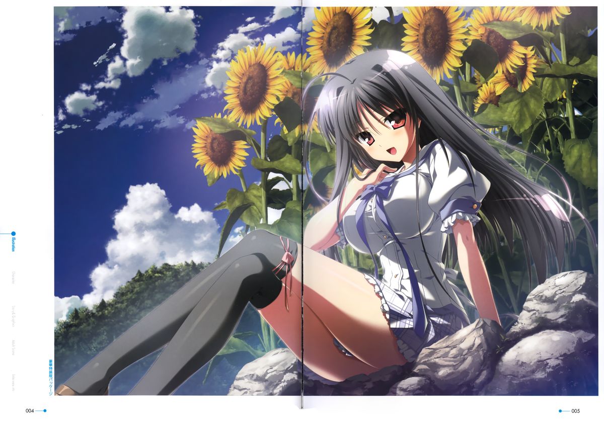 Natsuzora no Perseus Visual Fan Book page 5 full