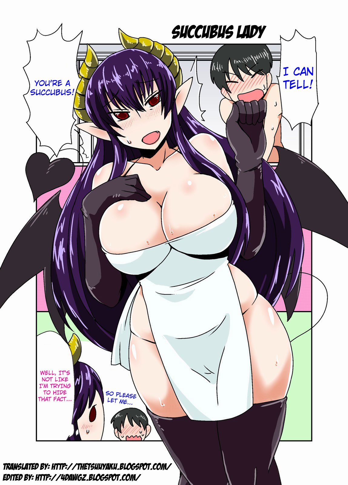 Succubus no Oba-san. | Succubus Lady page 1 full