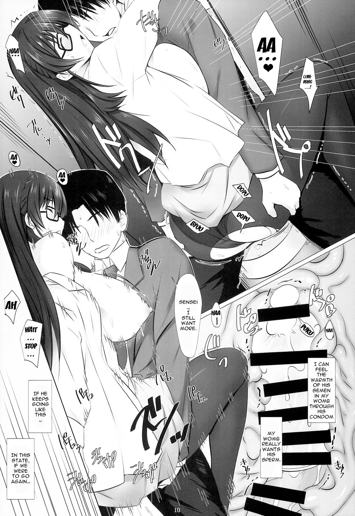 Saijou Suzune no Seiyoku Shori Kyoushitu | Saijou Suzune's Sexual Gratification Class page 9 full