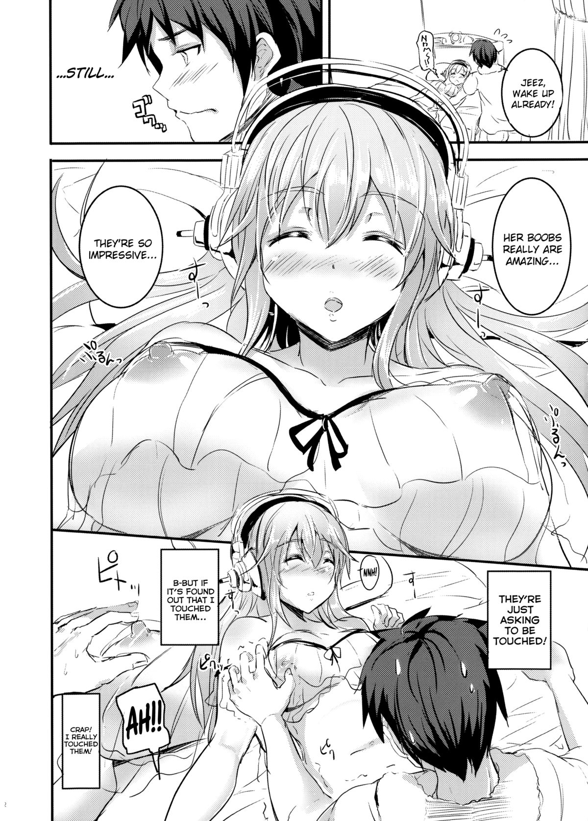 Neteiru Sonico-chan ni Itazura shitai! | I Want to Play Pranks on Sleeping Sonico-chan! page 3 full