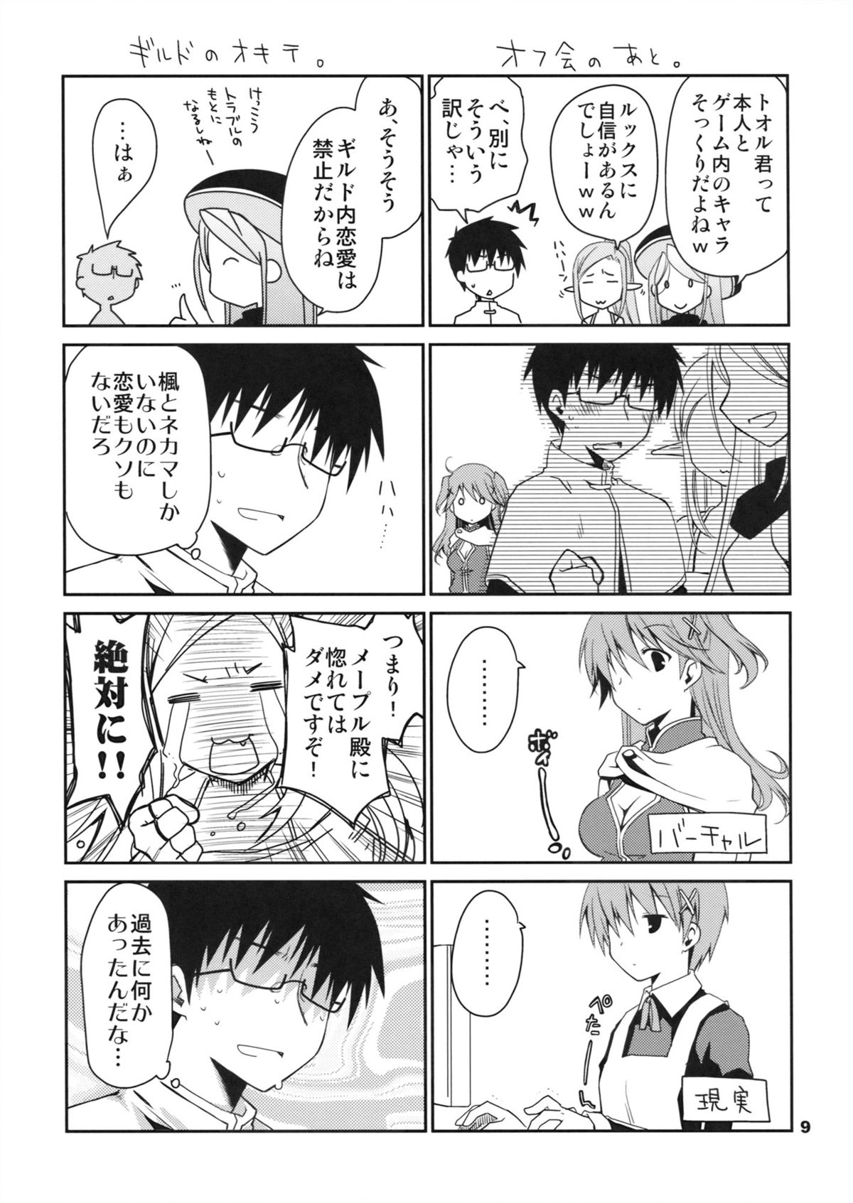 Kyuukyoku Reijou Nishizono Shizuka no Karei Naru Konwaku page 9 full