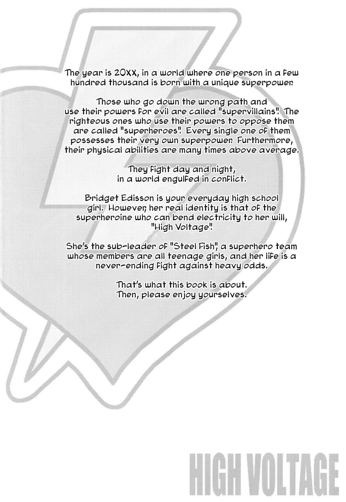 HIGH VOLTAGE  =TV + Funeral of Smiles= page 4 full