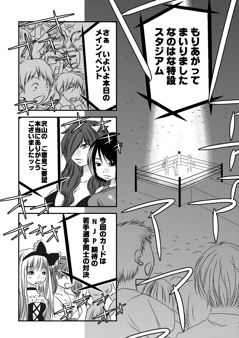 Nanohana Joshi Pro-Wrestling -Daiichi Shiai- page 3 full