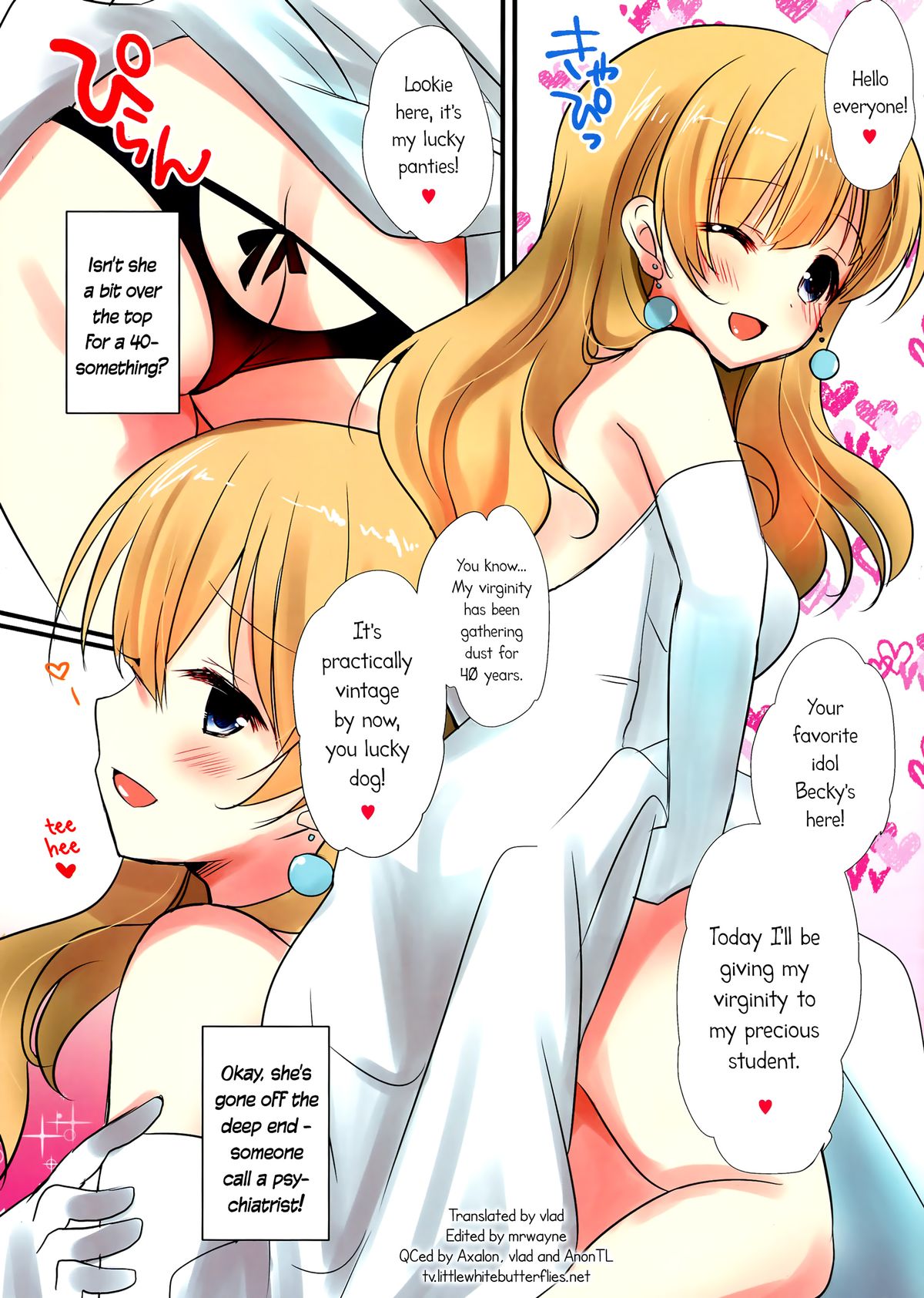 Watashi no Shojo Ubai ni Kite! | Please steal my VIRGINITY!   =TV= page 3 full
