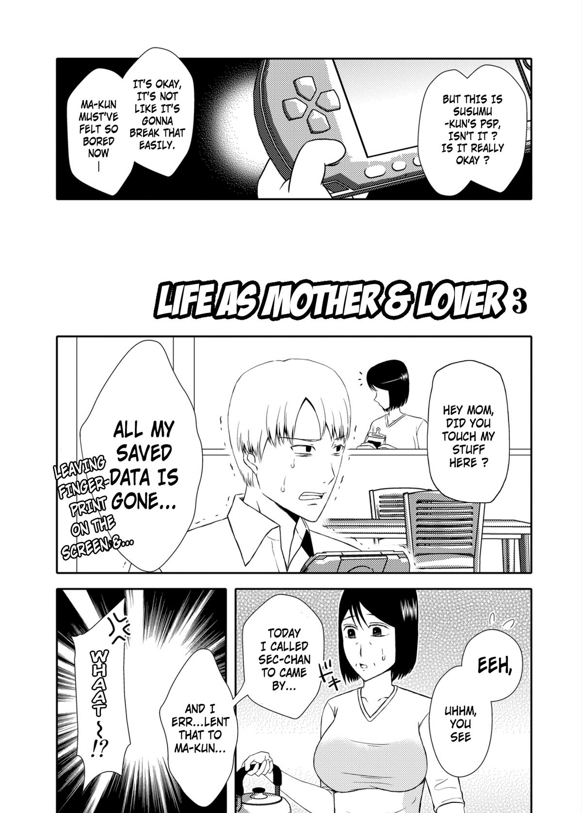 Kaasan to Koibito Seikatsu 3 | Life as Mother and Lover 3 page 6 full
