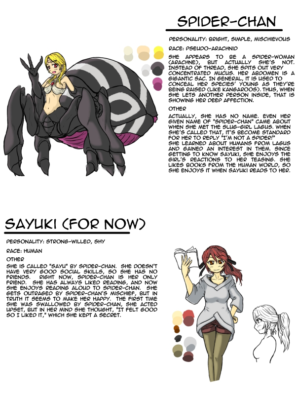 Kumo-chan no Itazura  | Mischief of Spider-chan page 6 full