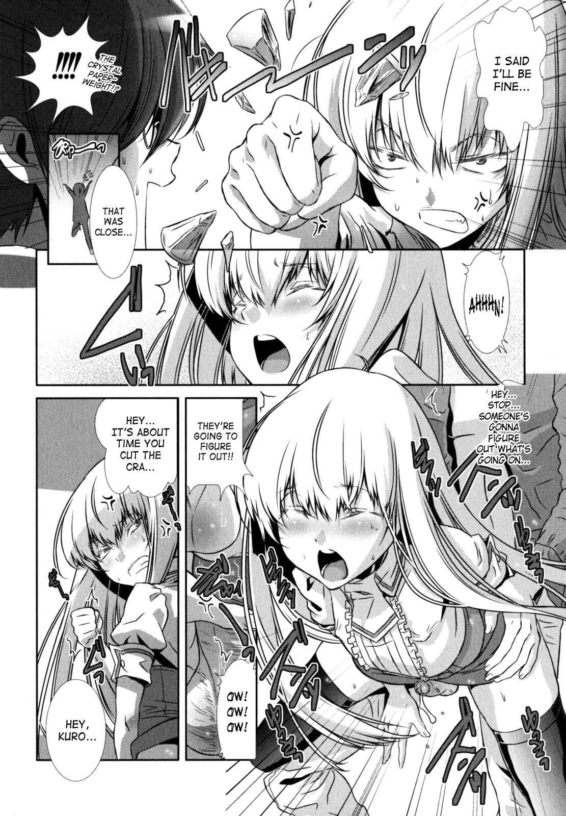 Toshoshitsu de wa Oshizuka ni | Kuro-kun Keeps Quiet In The Library page 10 full