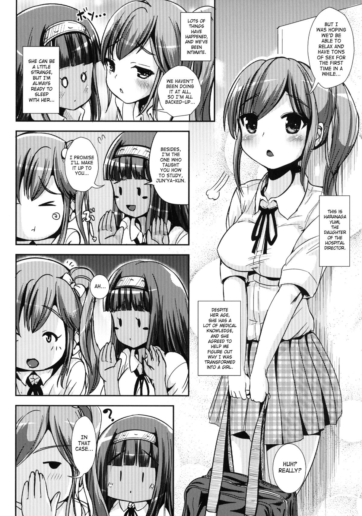 Asa Onna na Ore to Futanarikko Ojousama 4 Tomodachi mo Taisetsu ni? page 3 full