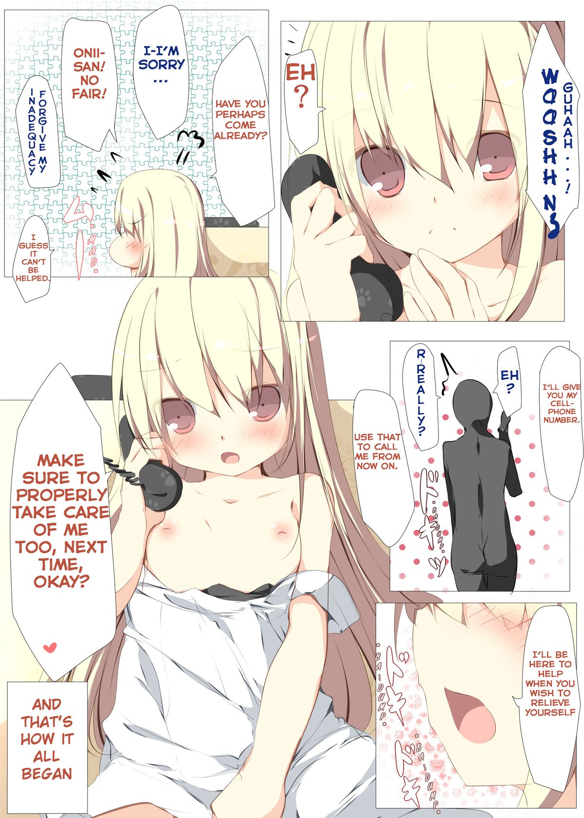 Kore de Anshin! Hentai Denwa ga Kita Toki no Tanoshii Outai Houhou page 7 full