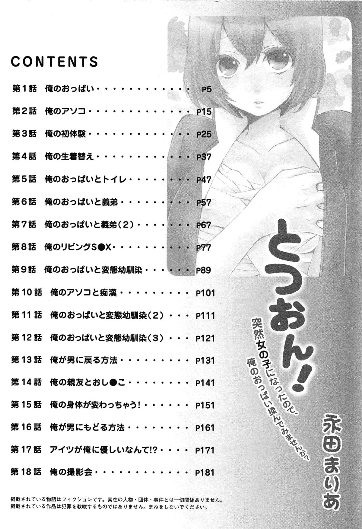 Totsuon! ~Totsuzen Onnanoko ni Natta no de, Ore no Oppai Monde Mimasen ka?~ page 6 full