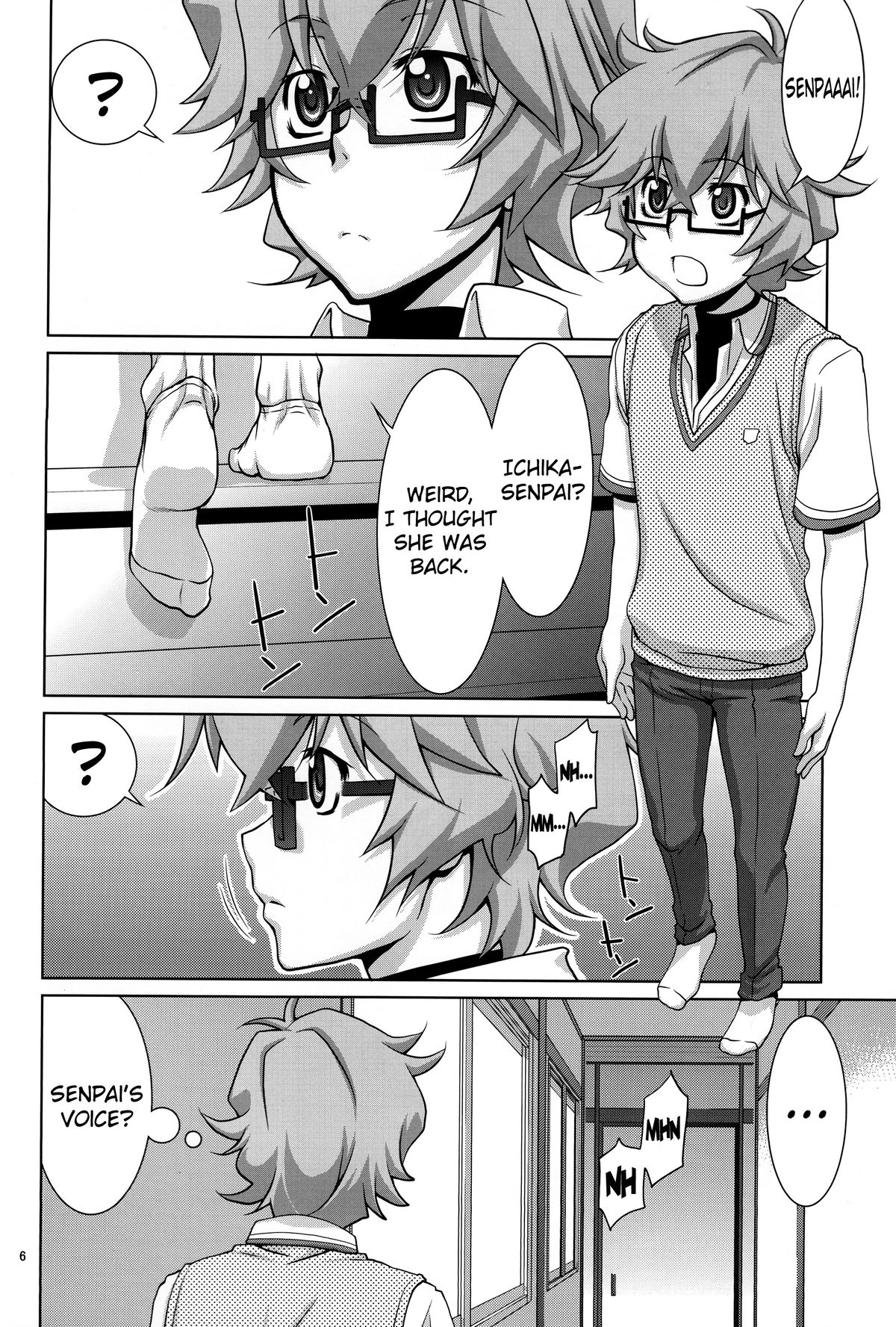 Senpai no □□□□. page 5 full