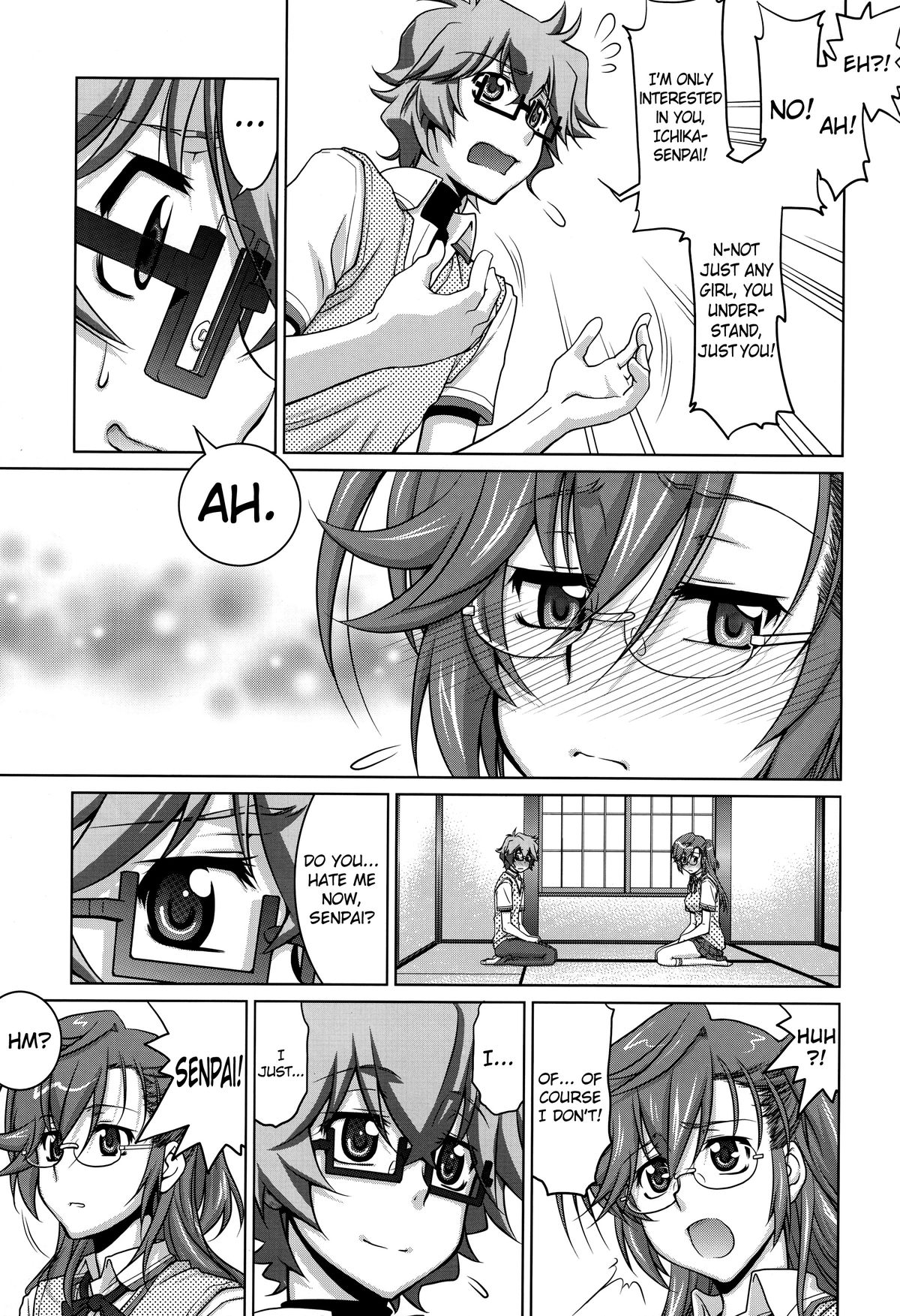 Senpai no □□□□. page 8 full