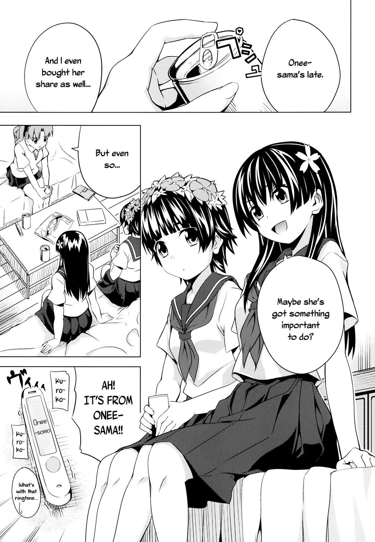 Uiharu no U Saten no Sa   =TV & Yuri-ism= page 3 full