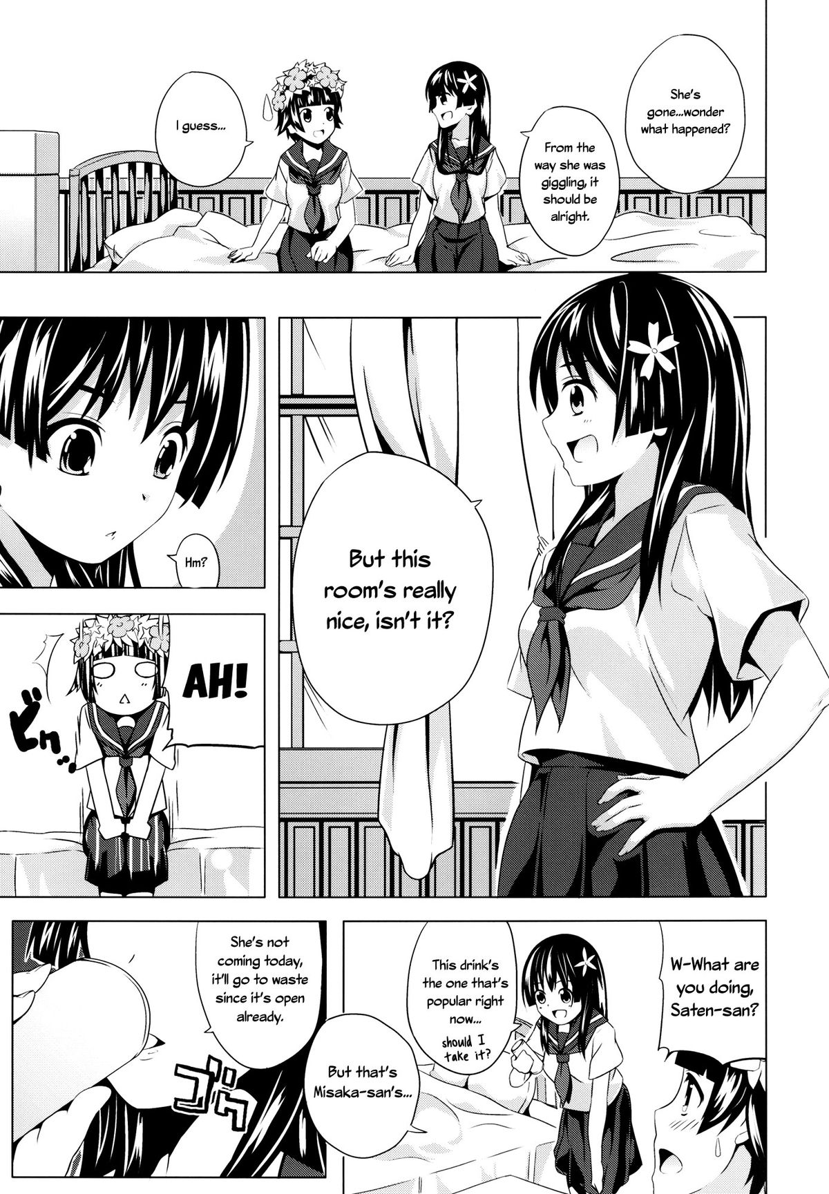 Uiharu no U Saten no Sa   =TV & Yuri-ism= page 5 full