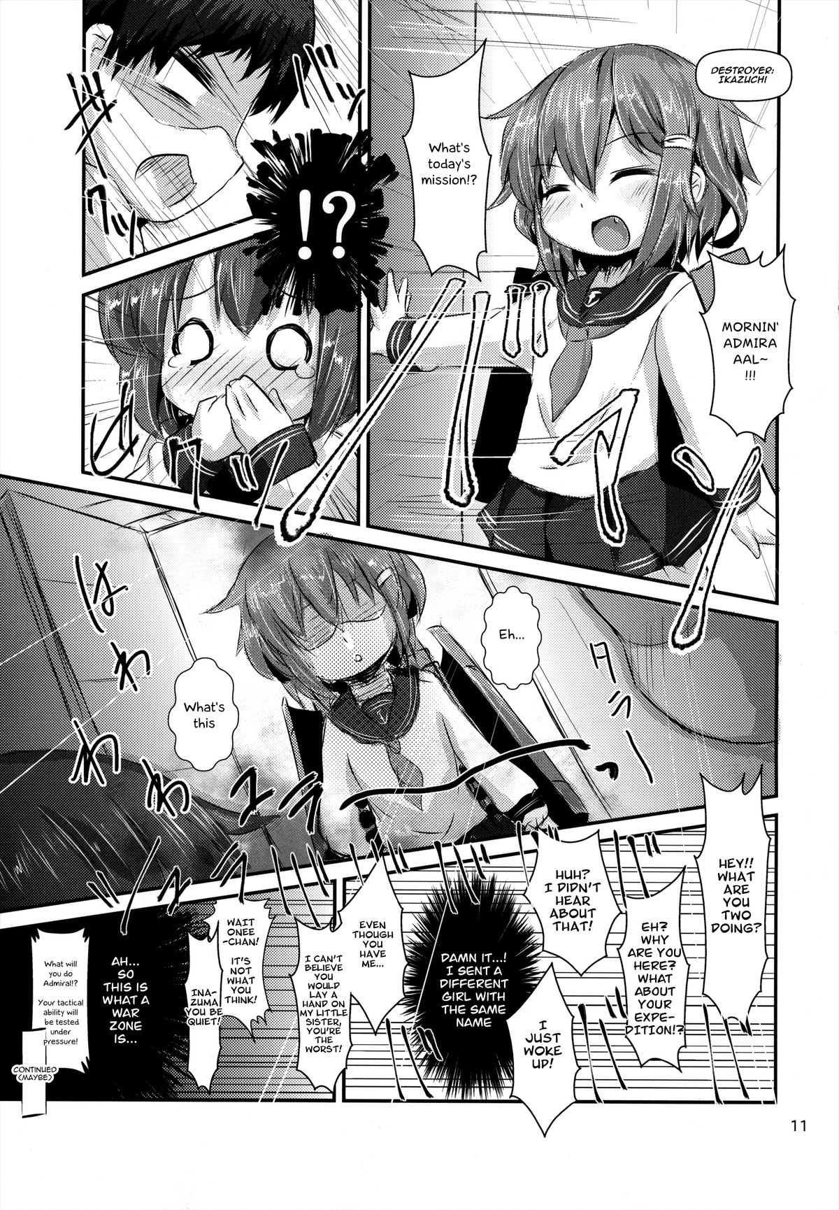 Shireikan-san wa Sekuhara-san nanodesu! | Admiral-san is a Sexual Harasser Nanodesu page 10 full