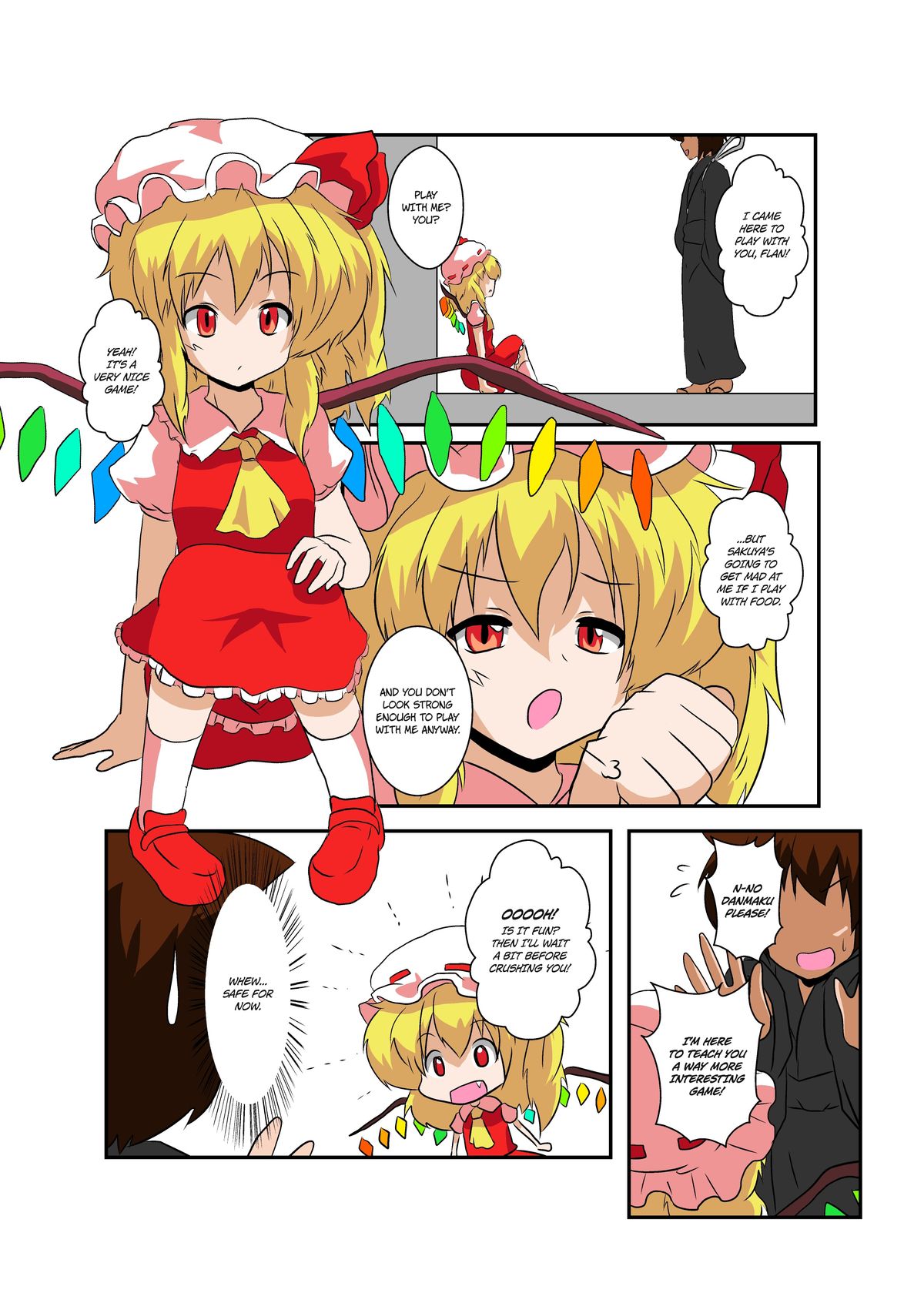 Touhou TS Monogatari ~Flandre-hen~ page 5 full