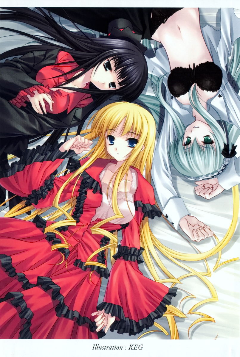 Goth-Loli Seitokai Akabara no Etsu Utage | Gothic Lolita Student Council page 3 full