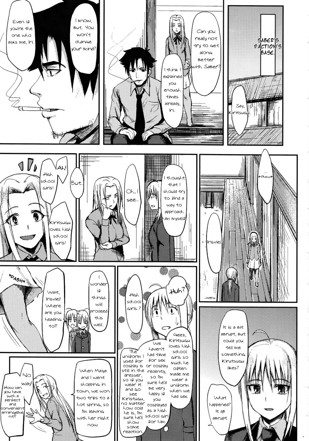 Joshikou Saber | Saber is a High School Girl page 2 full