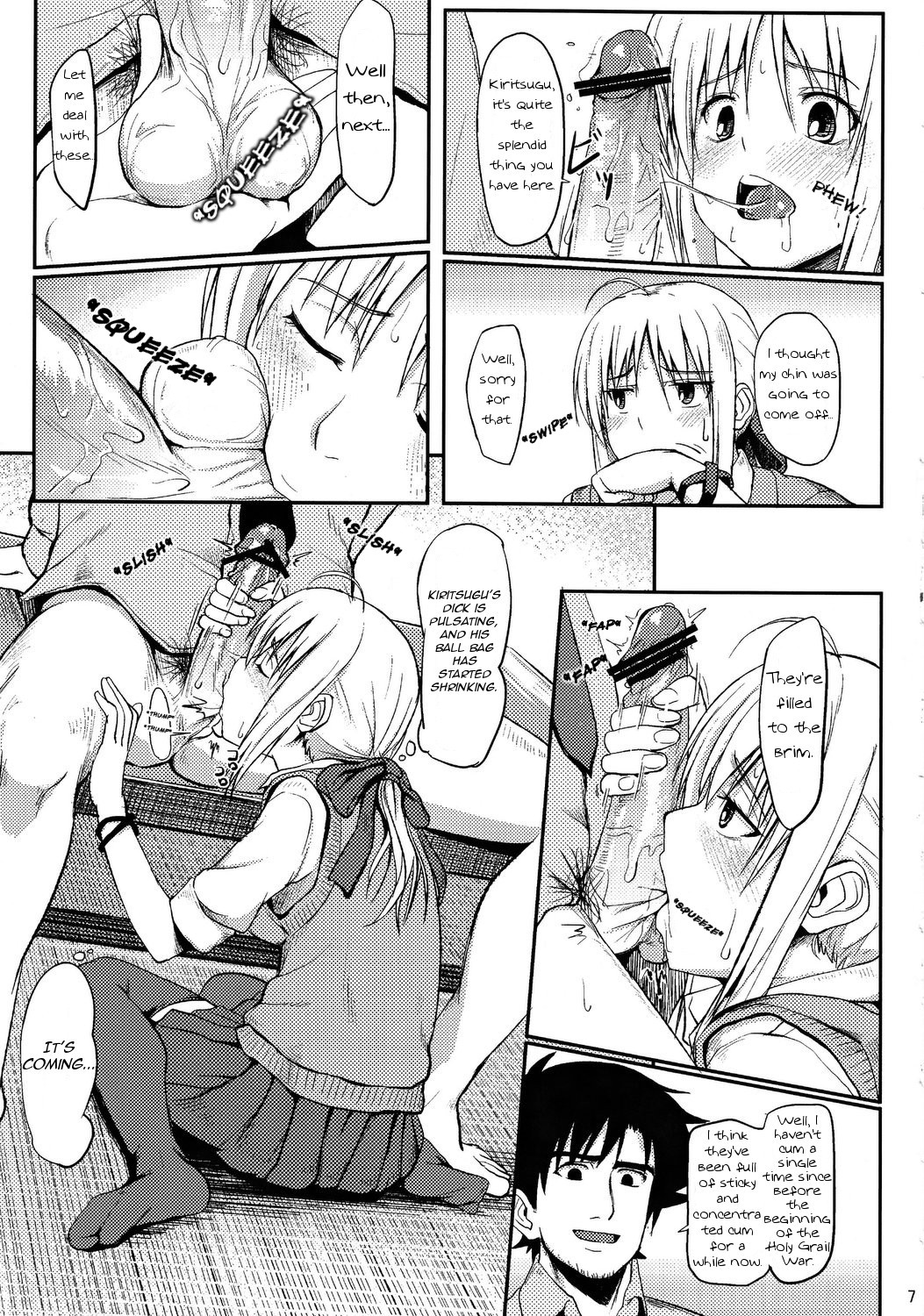 Joshikou Saber | Saber is a High School Girl page 6 full