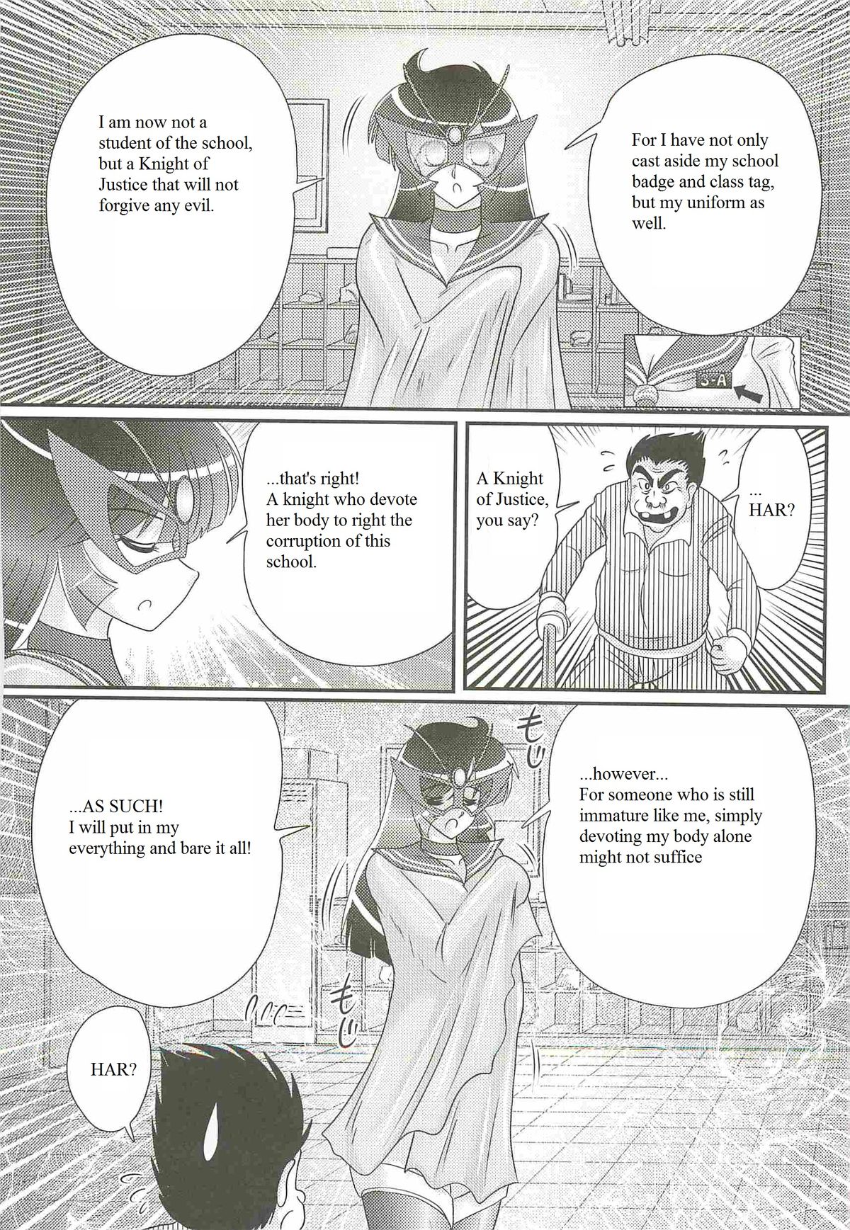 Kaiketsu!? Zenra Knight Ch. 1 | Love Teaching ❤ Zenra Knight Arrives!! page 8 full