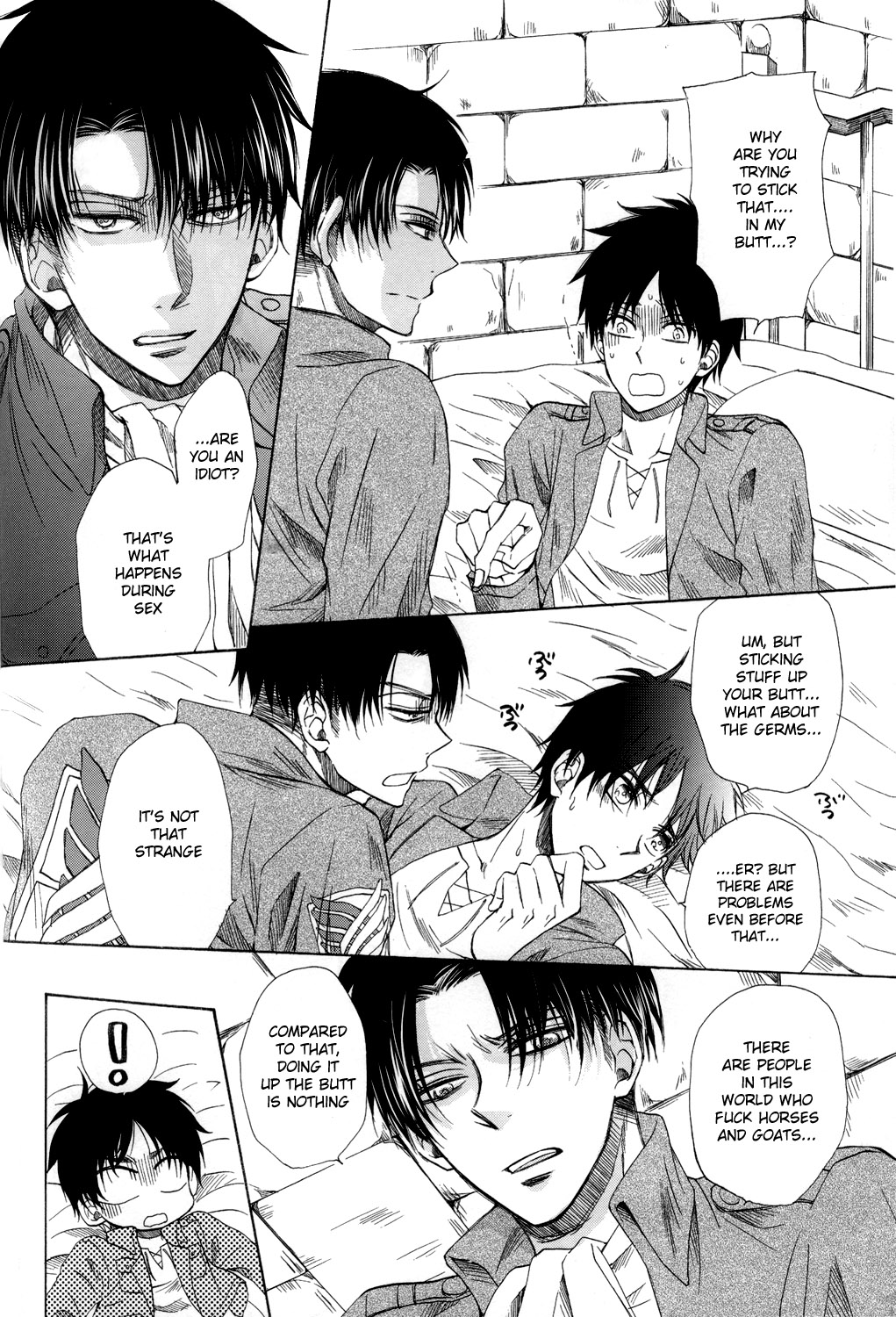 Levi-heichou to Himitsu no Heya page 6 full