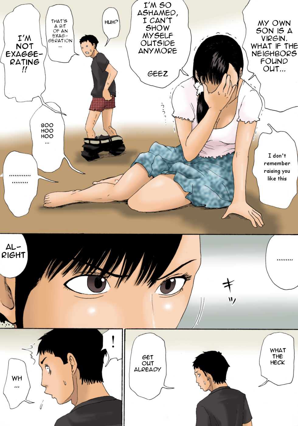 Kaa-san de Suma Sechainasai | Settle it with mom page 6 full