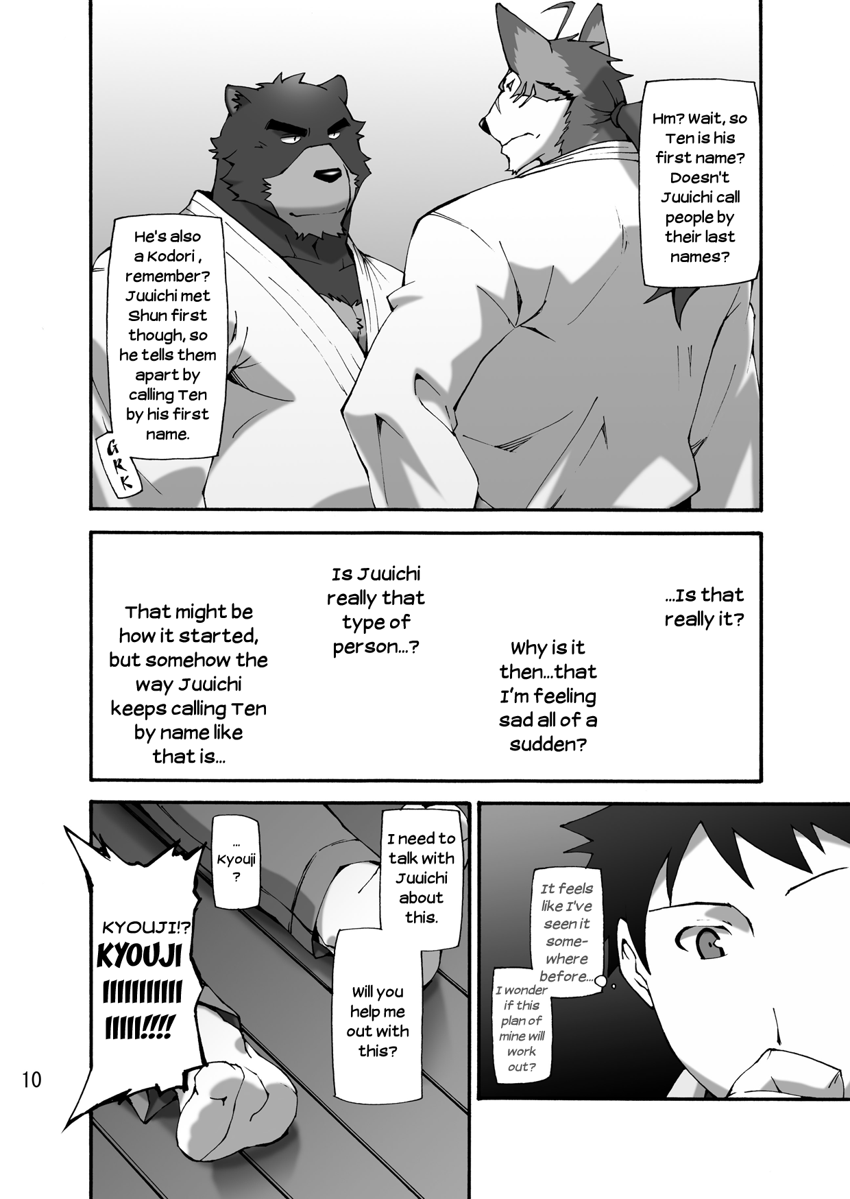 Hachikata - Hachimitsu To Katanakizu - | HoneyxScars page 9 full