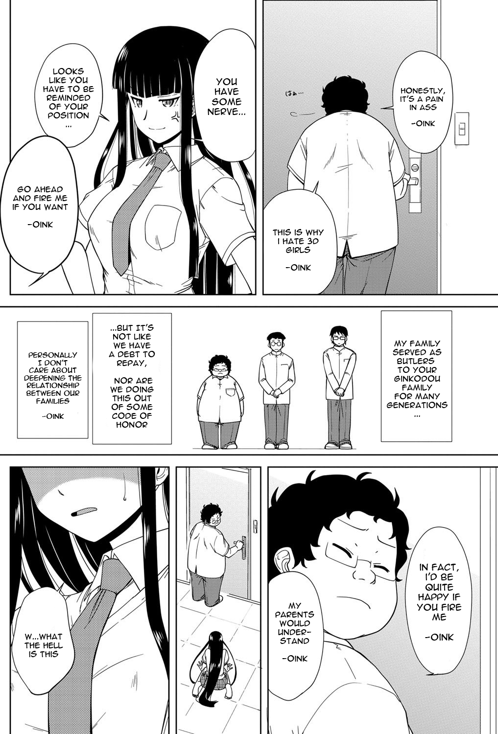 Boku no Mendoukusai Ojousama | My Troublesome Lady page 4 full