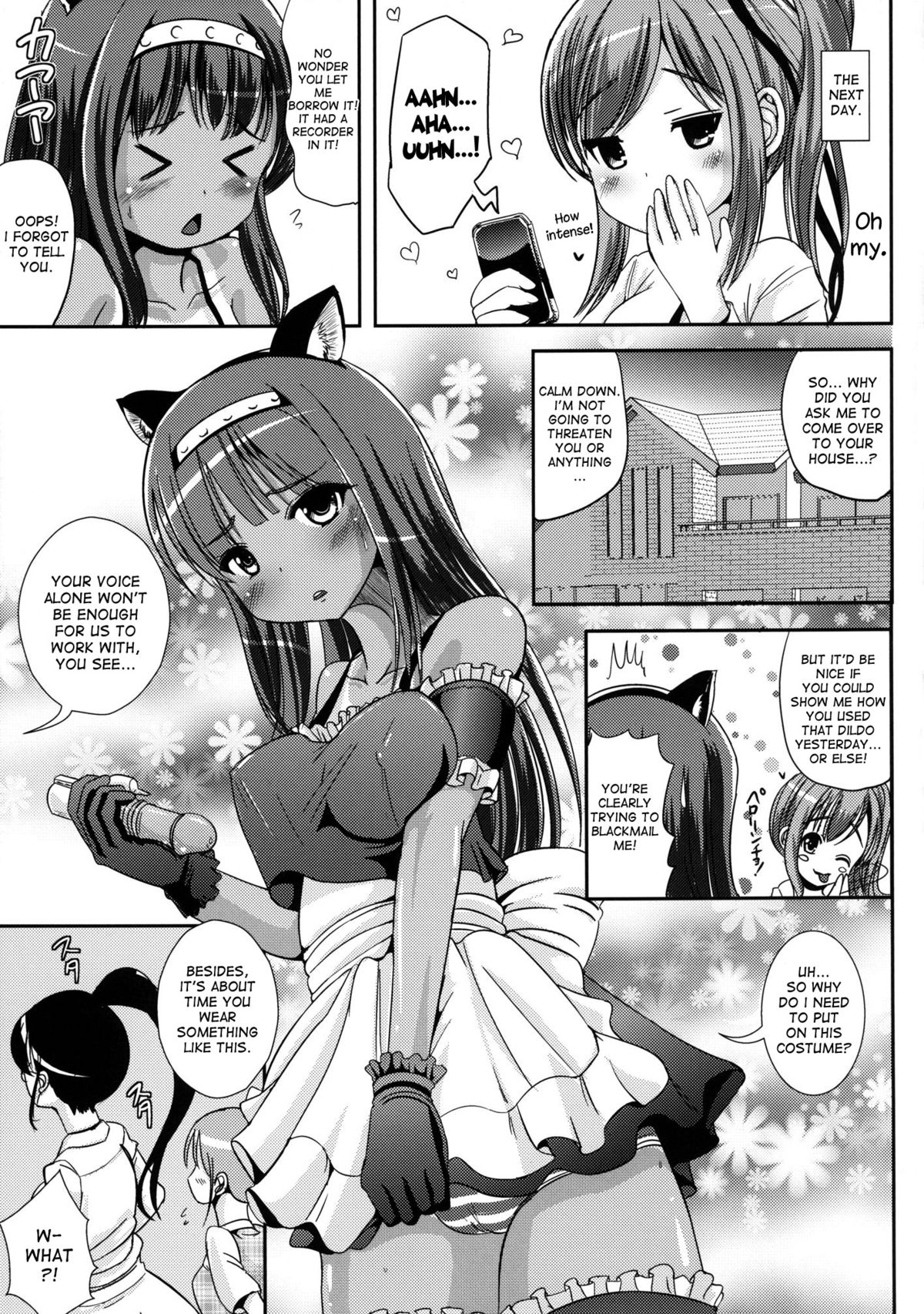 Asa Onna na Ore to Futanarikko Ojou-sama 2 page 8 full