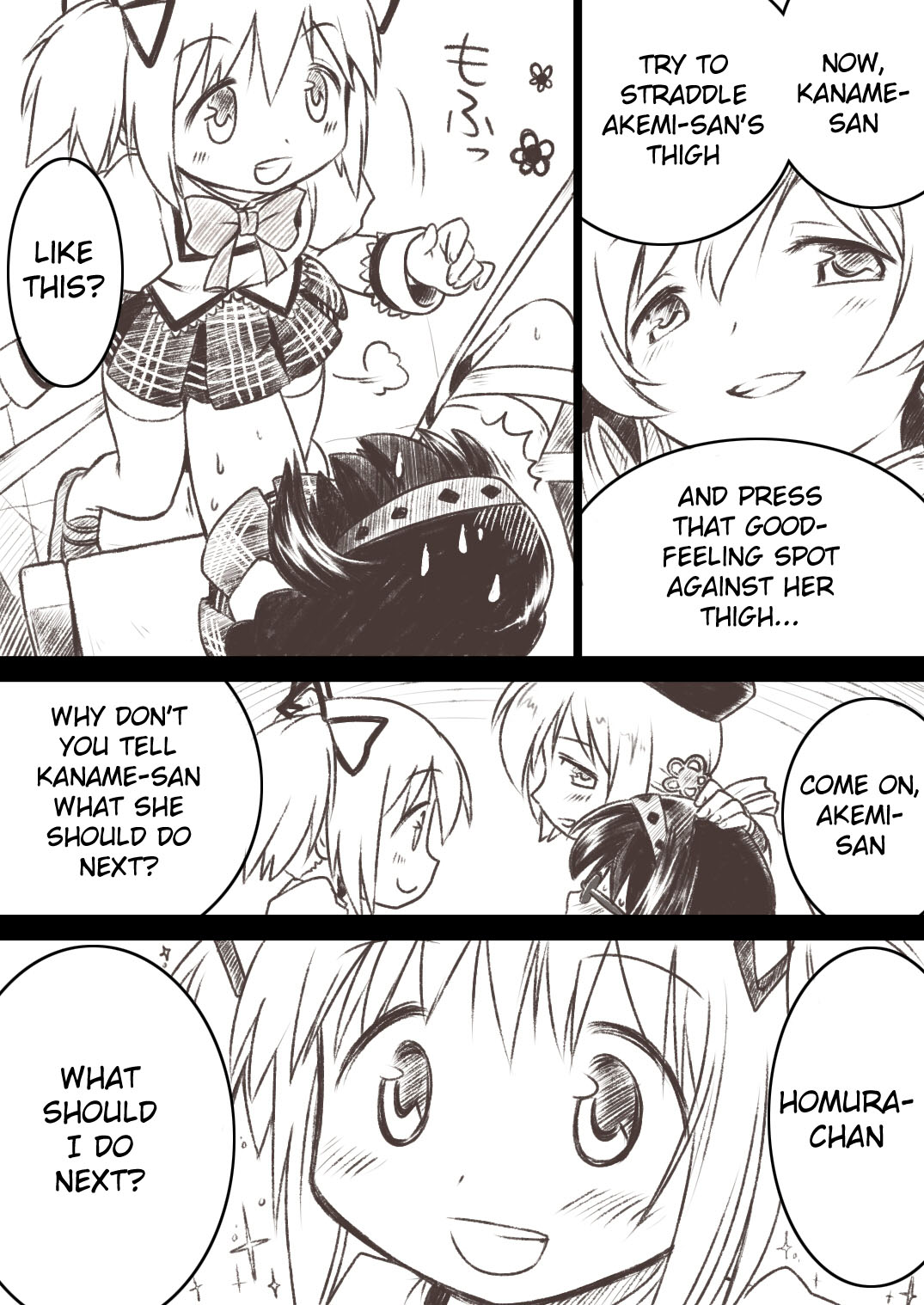 Homuhomu ga Madoka to Mami-san ni Ijiritaosareru Hon page 7 full