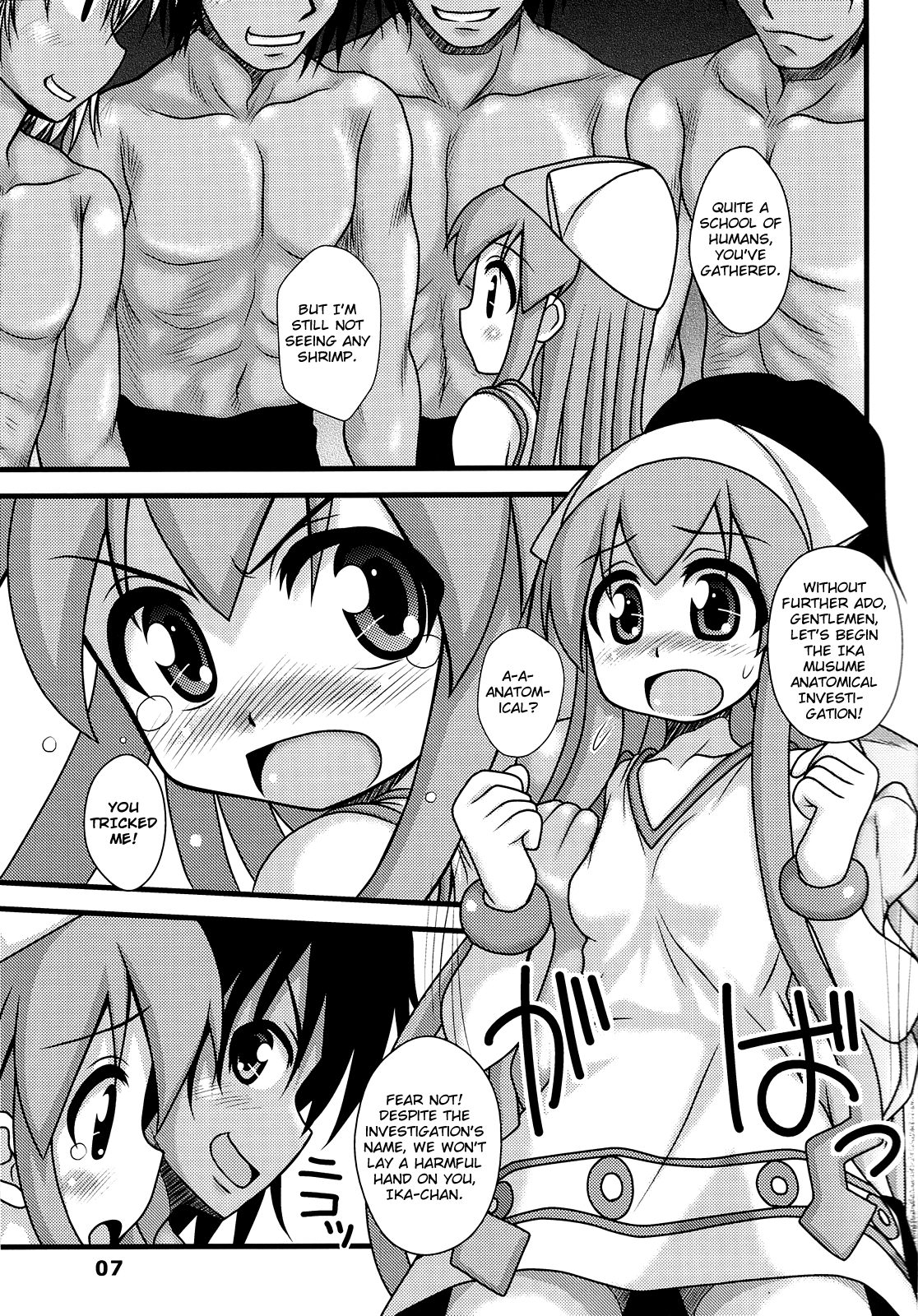 Ryoujoku! Ika Musume | Sexual Invasion! Ika Musume page 6 full