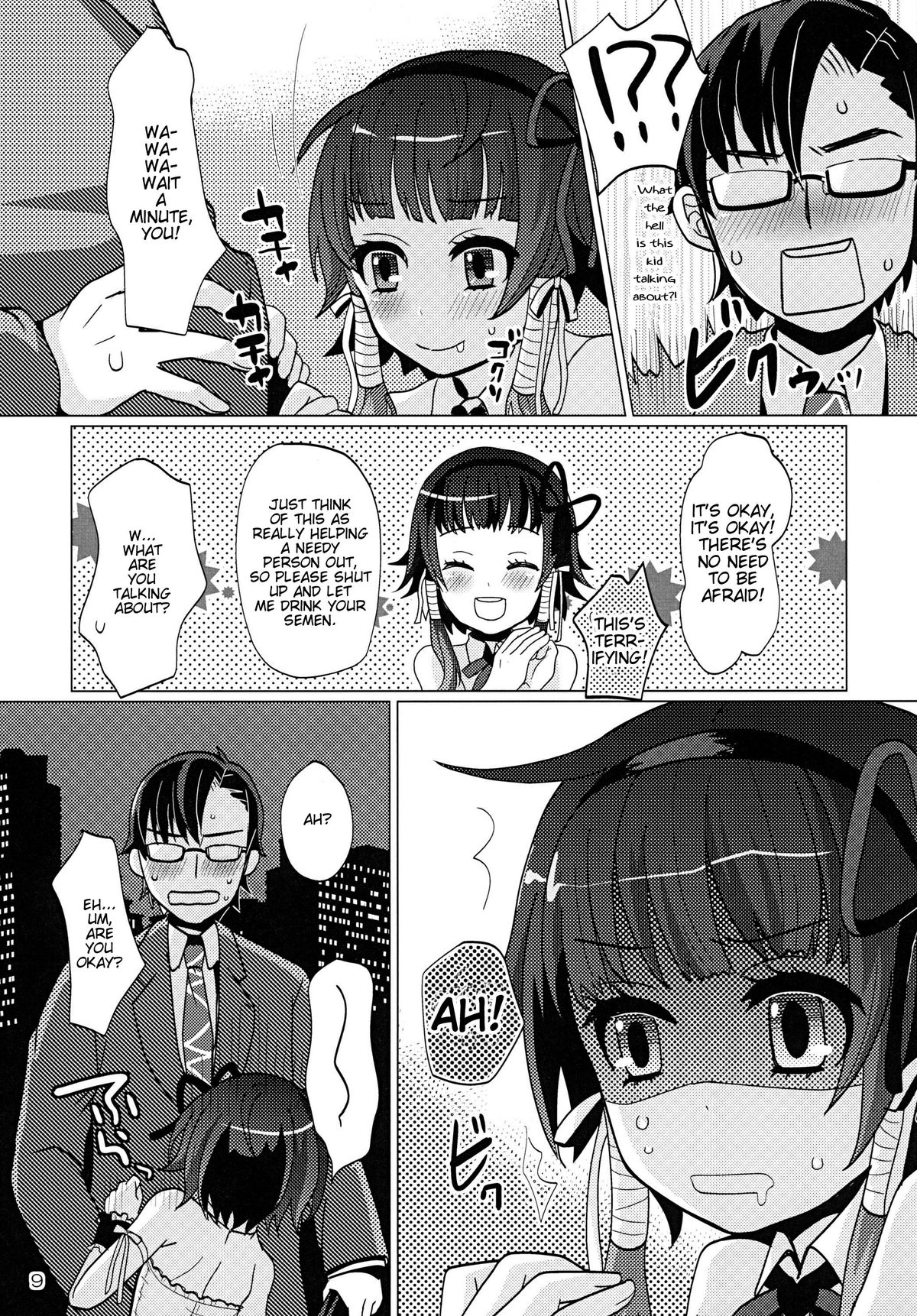 Aruhi Onaka o Sukaseta Shounen Yousei Sylphie o Hirottara page 8 full